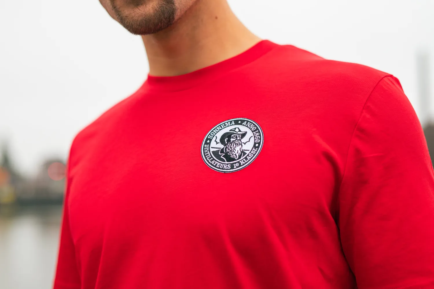 Sonnema Fedde’s Basic Rood T-shirt rood katoen