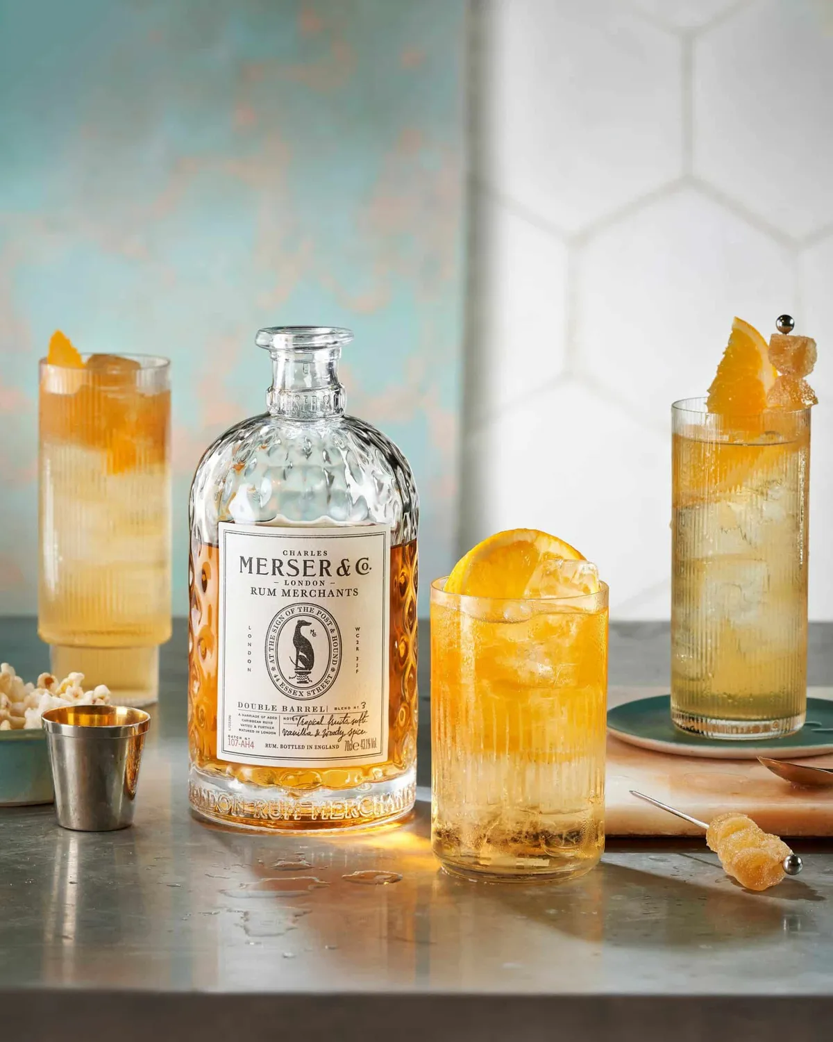 Merser Rum Bundel 1 fles + 4 Fever Tree mixers geschenk