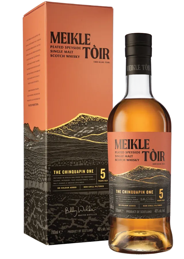GlenAllachie Meikle Toir Chinquapin One whisky rokerig 48%