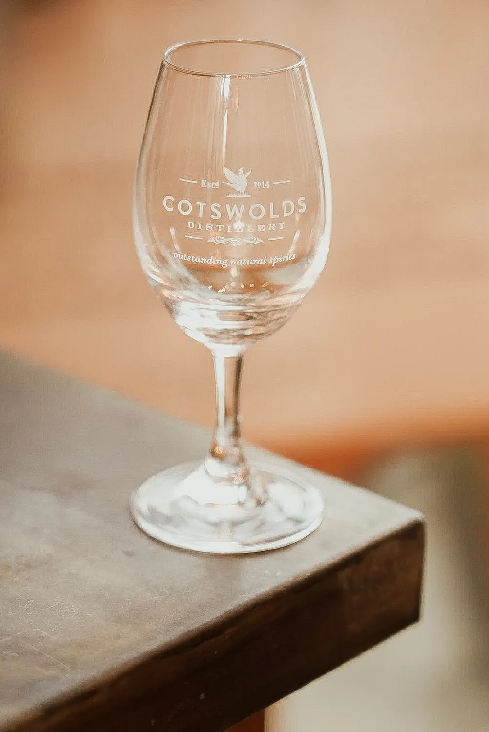 Cotswolds Copita whiskyglas proefglas met steel