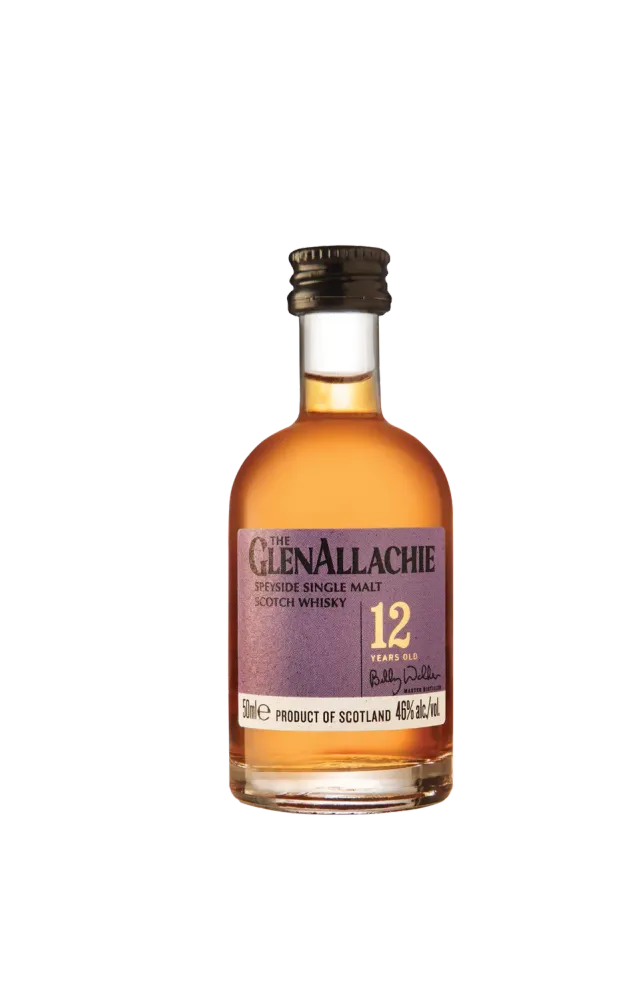 GlenAllachie 12 Year Old whisky miniature 46% vol kruidig