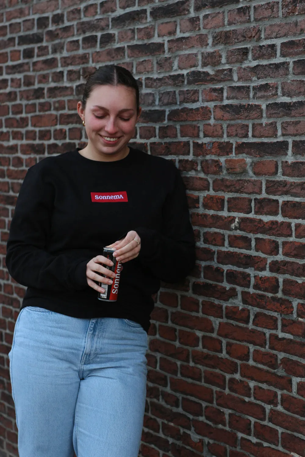 Sonnema Berenburg Fedde’s Crewneck sweater zwart logo