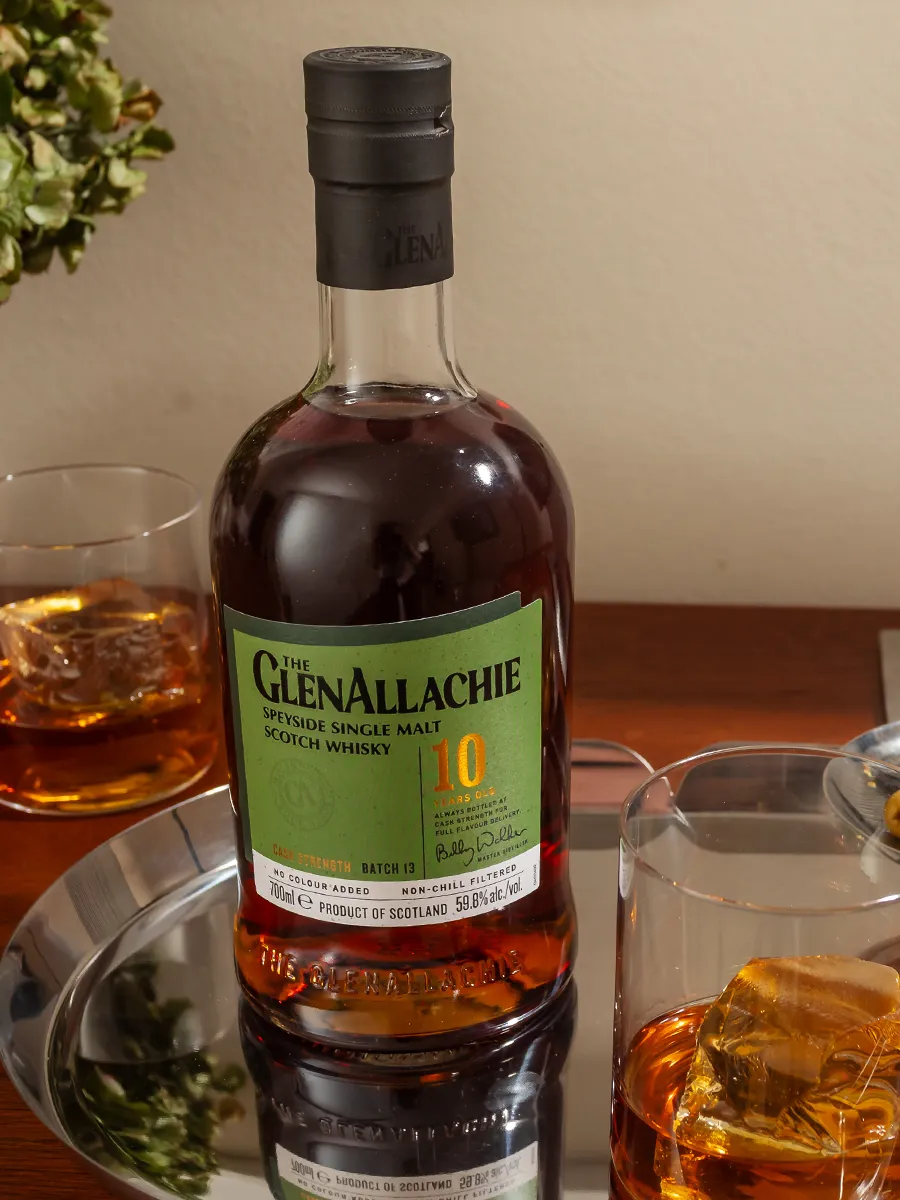 GlenAllachie 10 Year Cask Strength whisky Batch 13 sherry