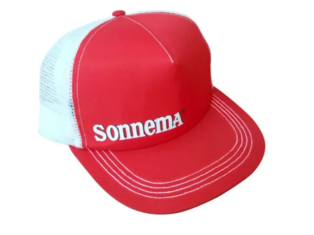 Sonnema Berenburg Truckerscap pet rood-wit one size
