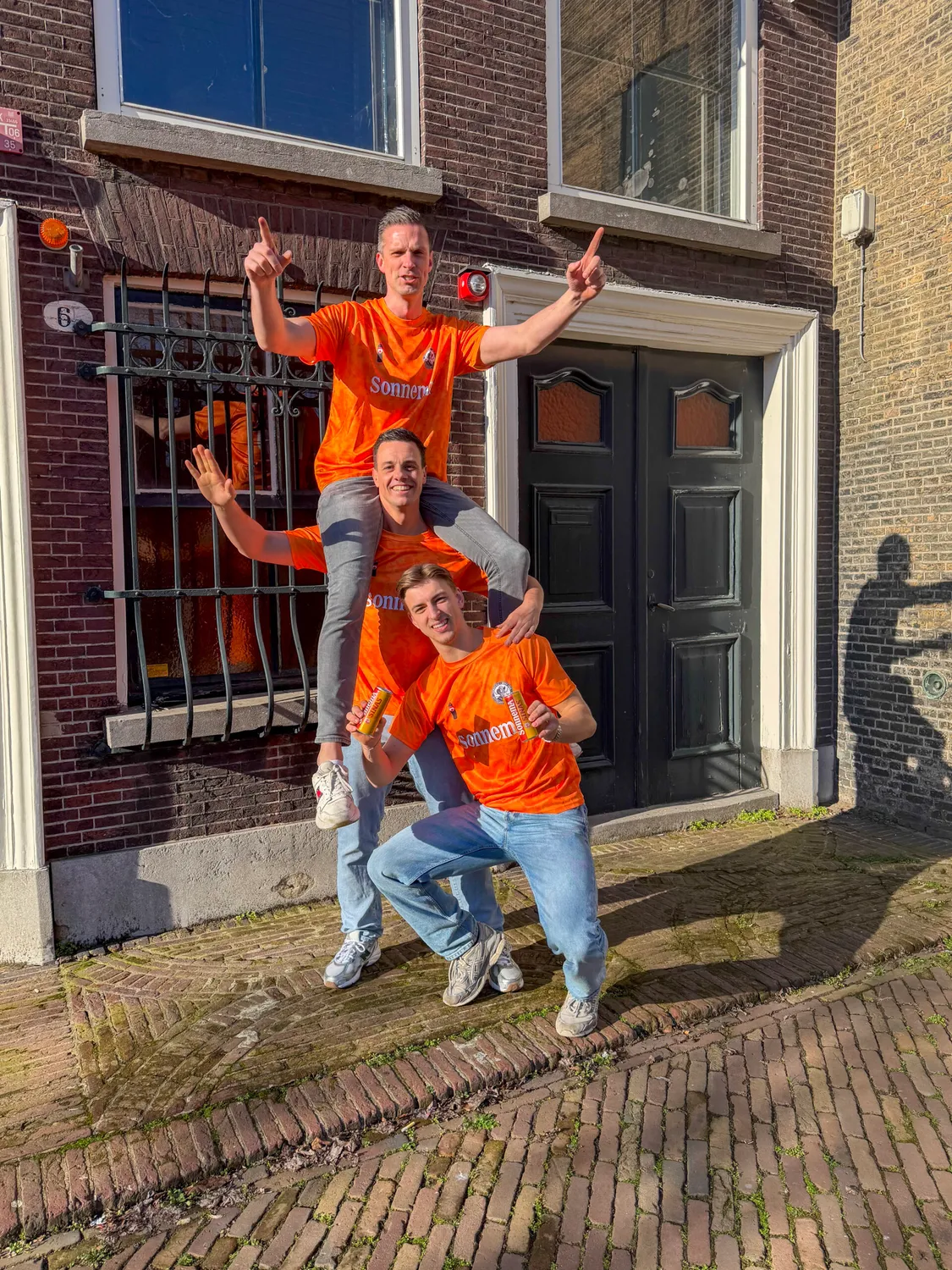 Sonnema Berenburg oranje shirt '26 Koningsdag