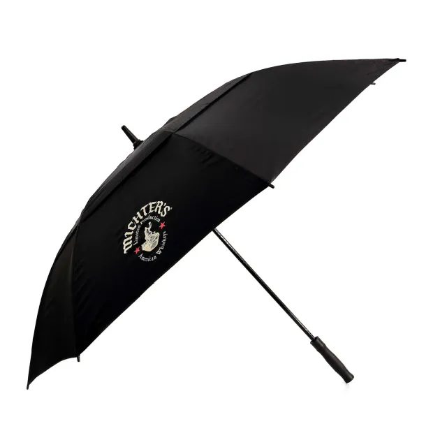 Michter's Golf Paraplu zwart automatisch