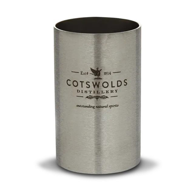 Cotswolds 50ml barmaatje rvs met logo