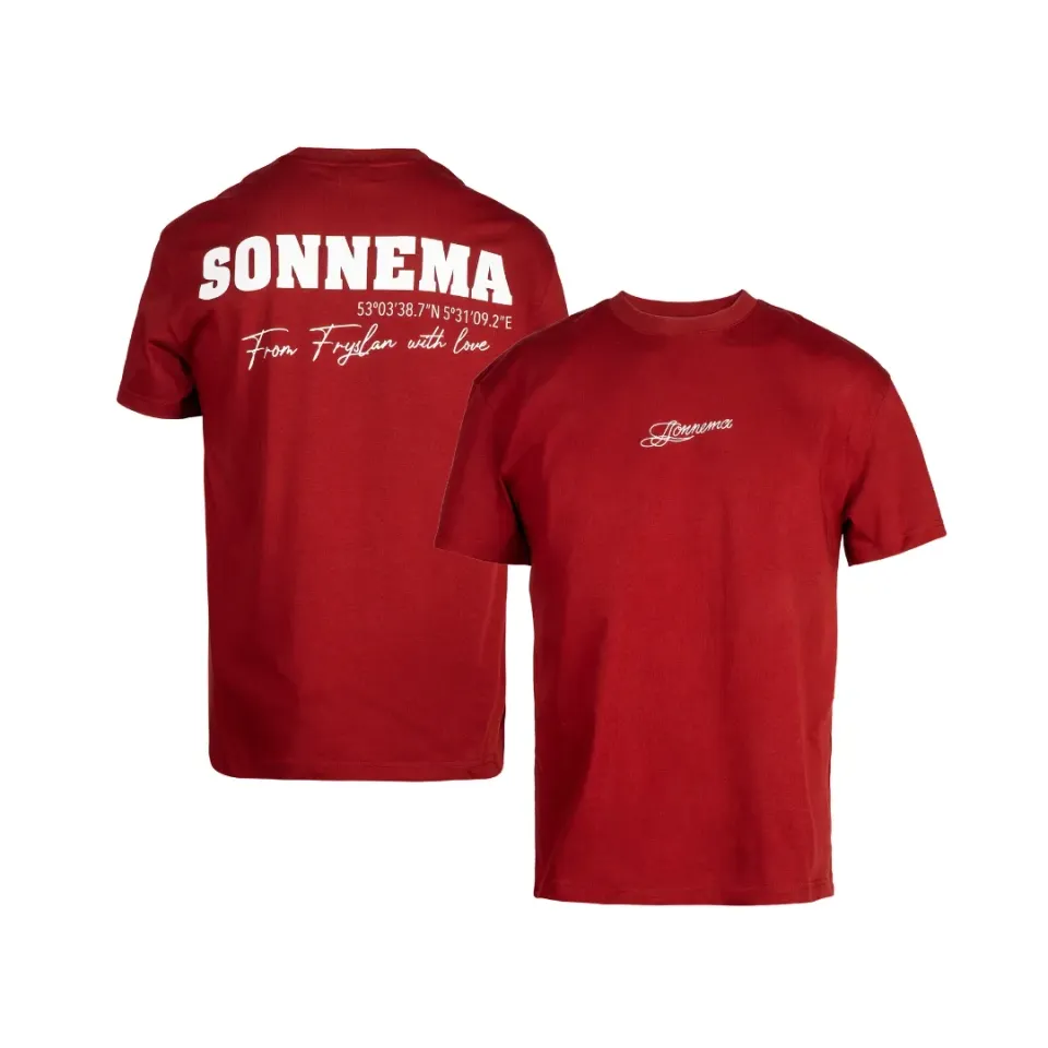Sonnema Berenburg Essential Shirt donkerrood S-XXXL