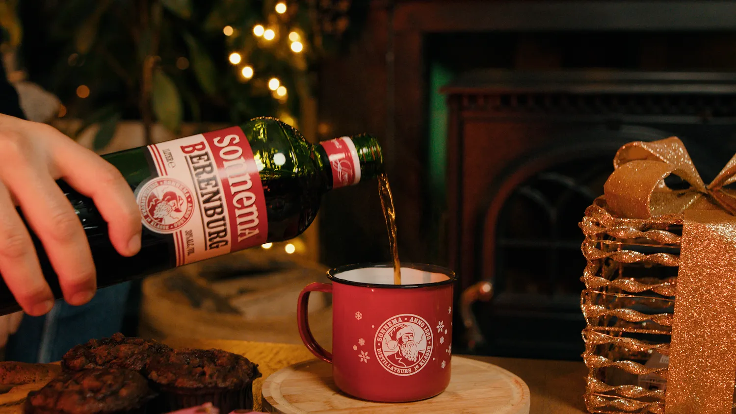 Sonnema Berenburg Kerstmok mok 380 ml feestelijk