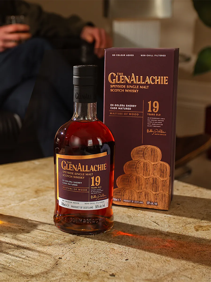 GlenAllachie 19 Year Old whisky ex-solera sherryvat 50%