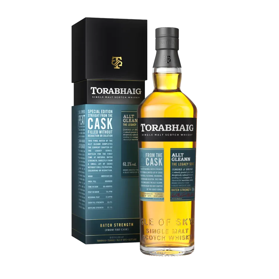 Torabhaig Legacy Allt Gleann Batch Strength whisky 61,1%