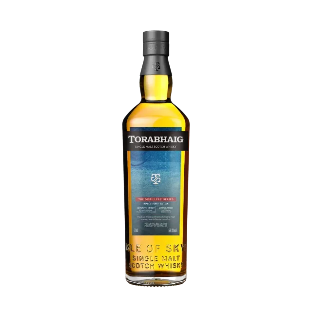 Torabhaig Distillers Series Niall's First Edition whisky kustrokerig