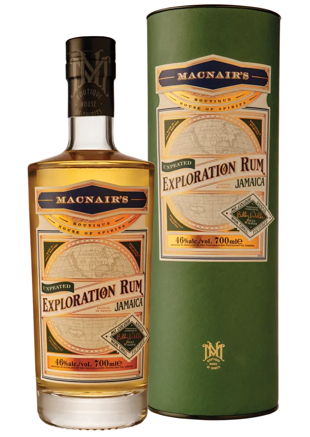 MacNair’s Exploration Jamaica rum unpeated 46% tropisch