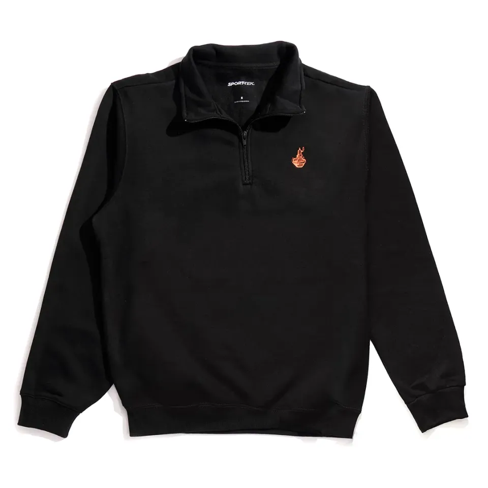 Michter's Pot Still 1/4 Zip Sweater geborduurd