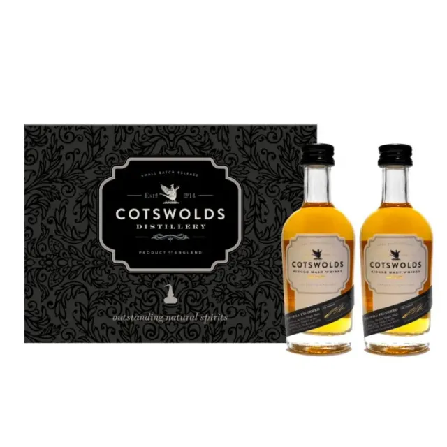 Cotswolds Signature Single Malt whisky 12x50ml fruitig