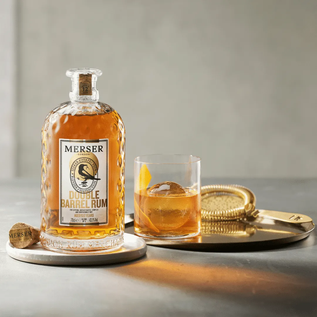 Merser Double Barrel rum 12 jaar vatgerijpt