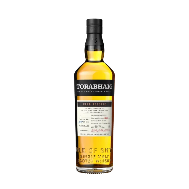 Torabhaig Club Reserve No 5 whisky rumvaten