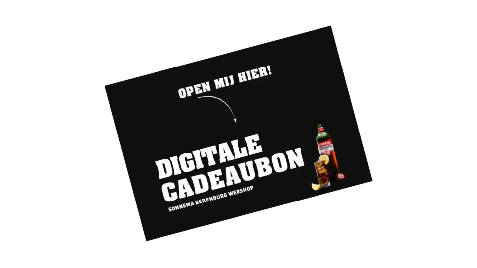 Sonnema Berenburg Digitale cadeaubon cadeau per e-mail