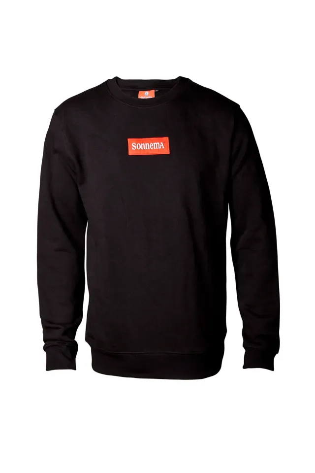 Sonnema Berenburg Fedde’s Crewneck sweater zwart logo