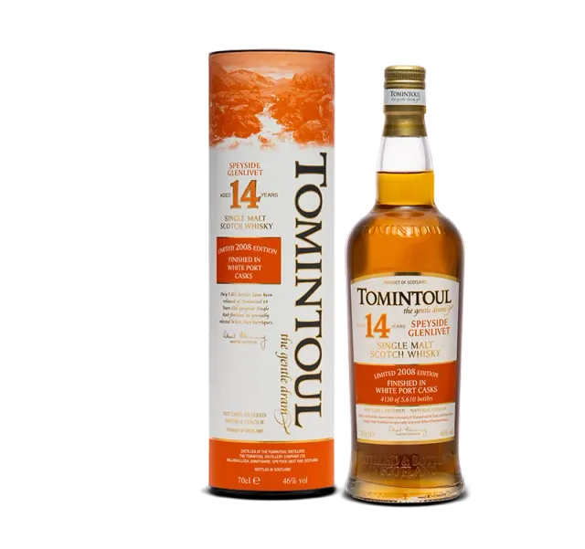 Tomintoul 14 Years Old 2008 White Port Cask Finish whisky
