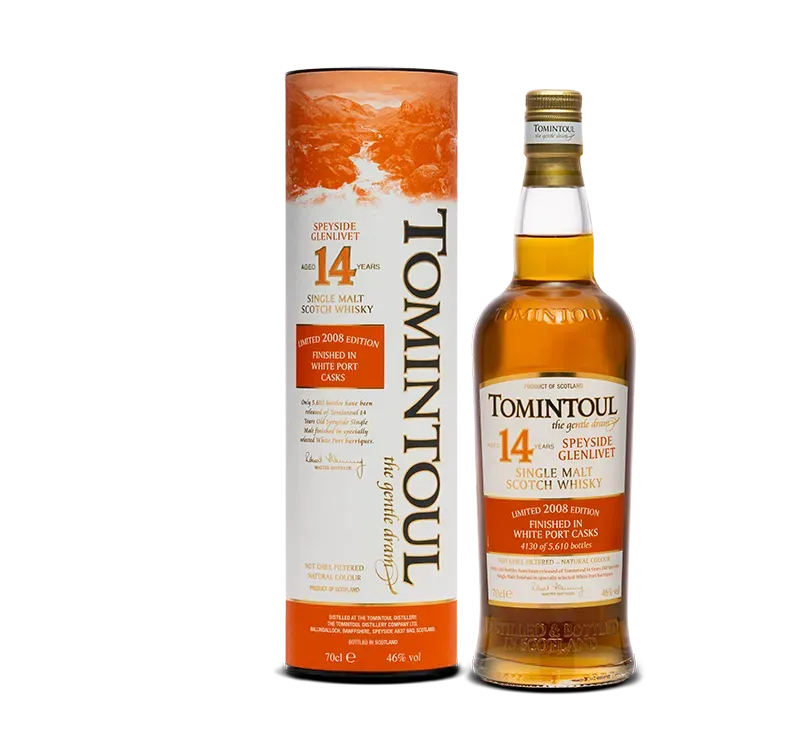 Tomintoul 14 Years Old 2008 White Port Cask Finish whisky