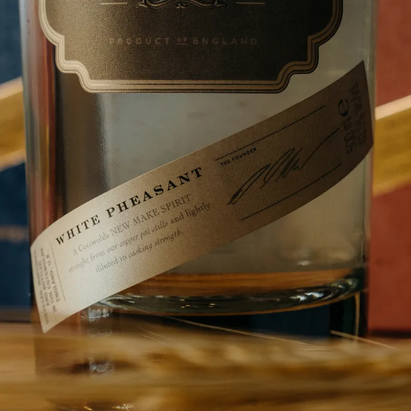 Cotswolds White Pheasant New Make Spirit Fles Fruitig Cask Strength