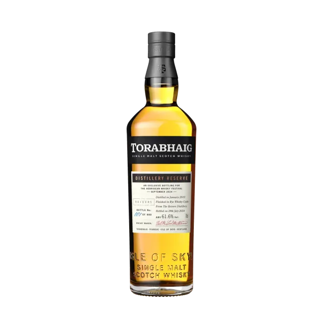 Torabhaig Distillery Reserve Hebridean Whisky Festival Rye Cask whisky