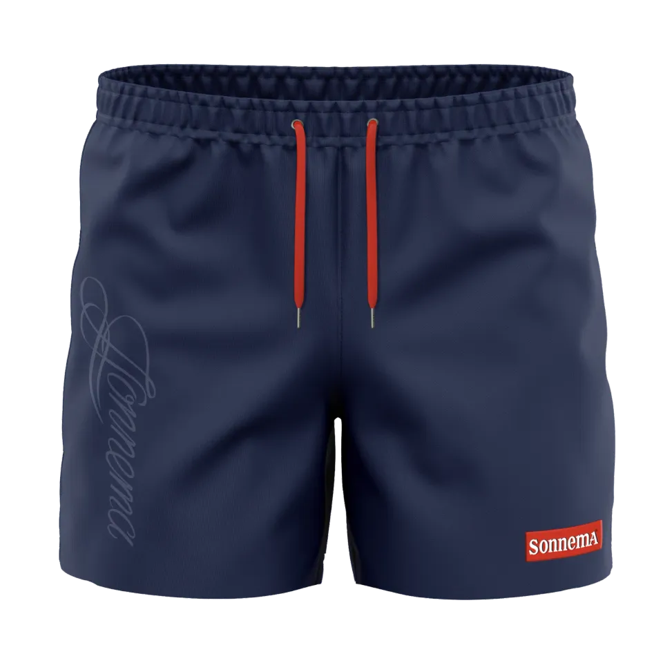 Sonnema Berenburg zwembroek '26 short donkerblauw polyester