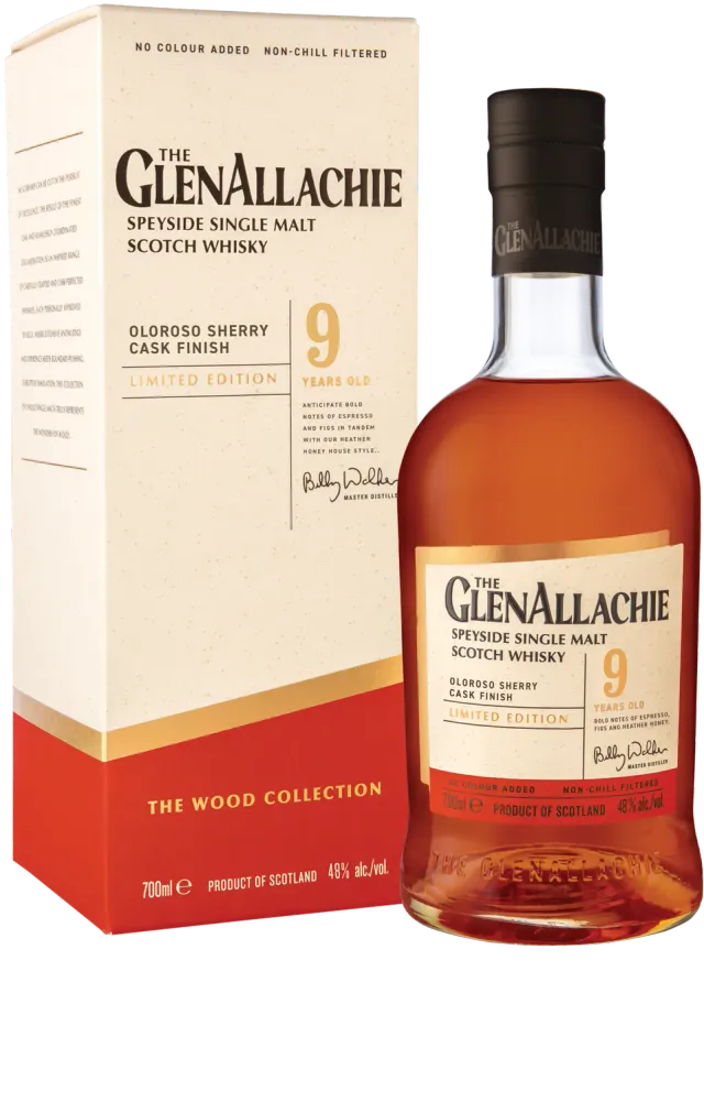 GlenAllachie 9-Year-Old Oloroso Cask Finish whisky 48%