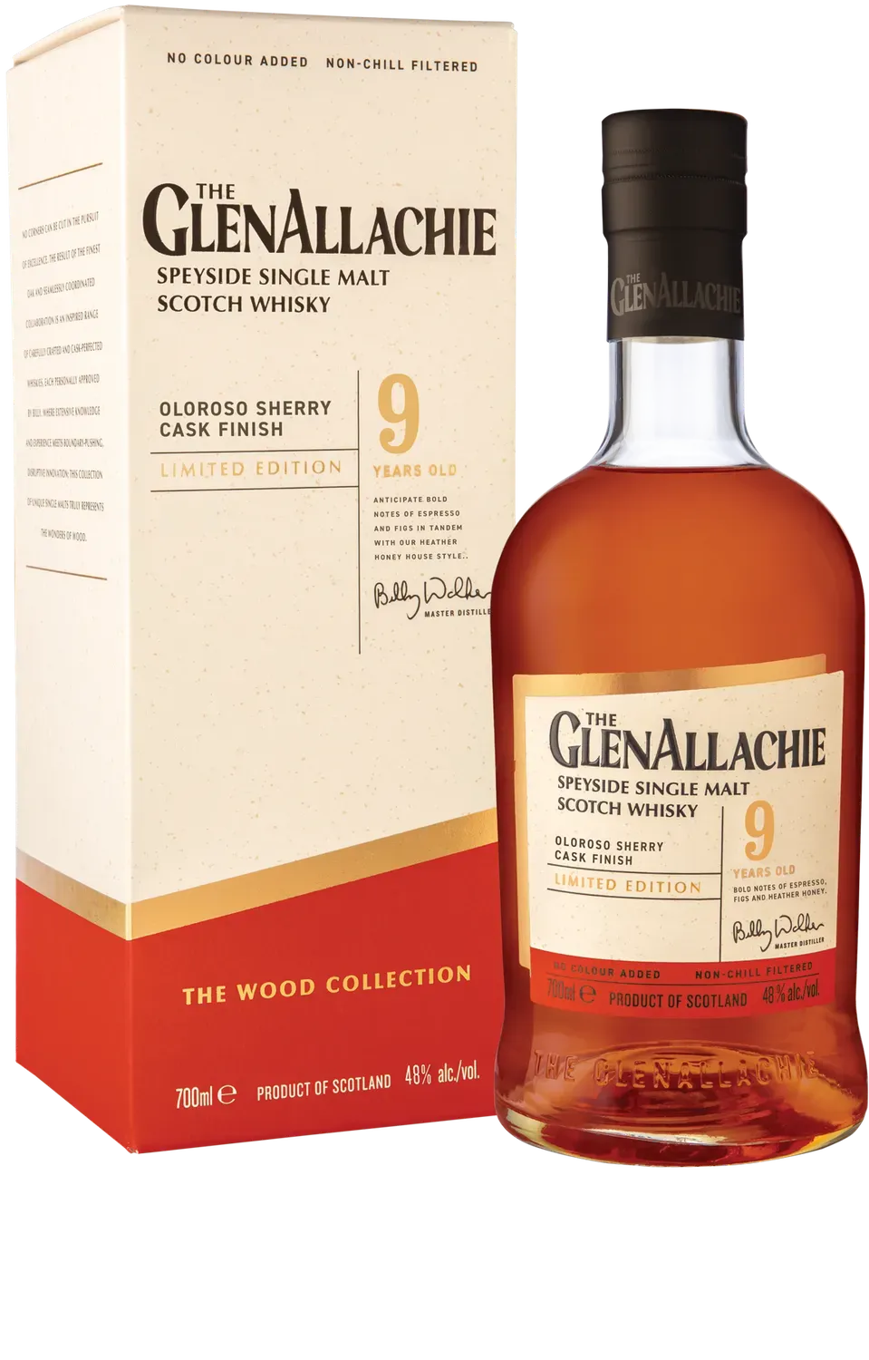 GlenAllachie 9-Year-Old Oloroso Cask Finish whisky 48%