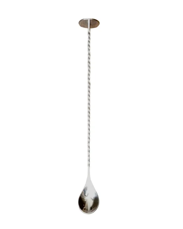 Cotswolds Stir Spoon barlepel rvs lang gedraaid