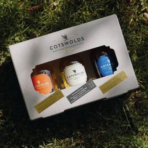 Cotswolds Whisky Trio mini set 3x50ml proefset