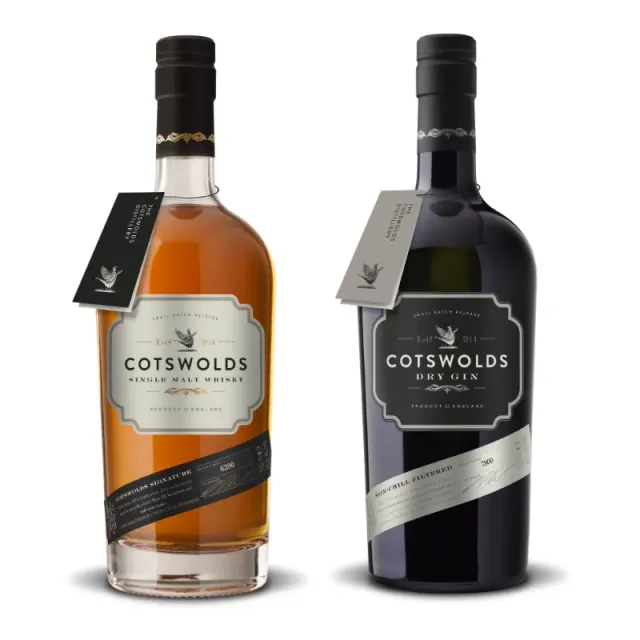Cotswolds Classics Bundle gin whisky 2x70cl duo