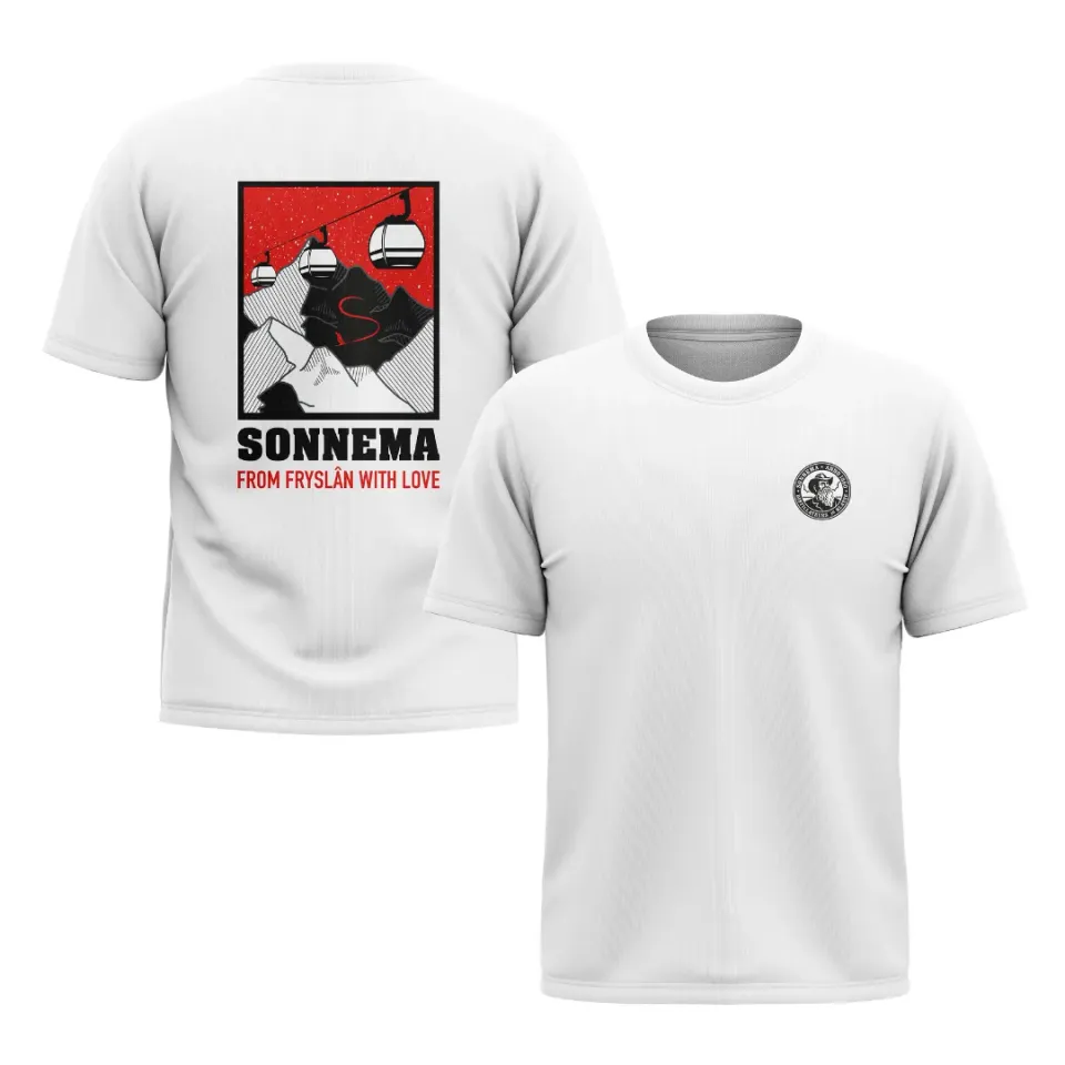 Sonnema Berenburg Wintershirt T-shirt wit