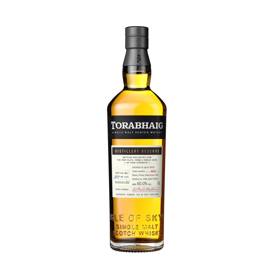 Torabhaig Club Reserve No 4 whisky virgin oak finish