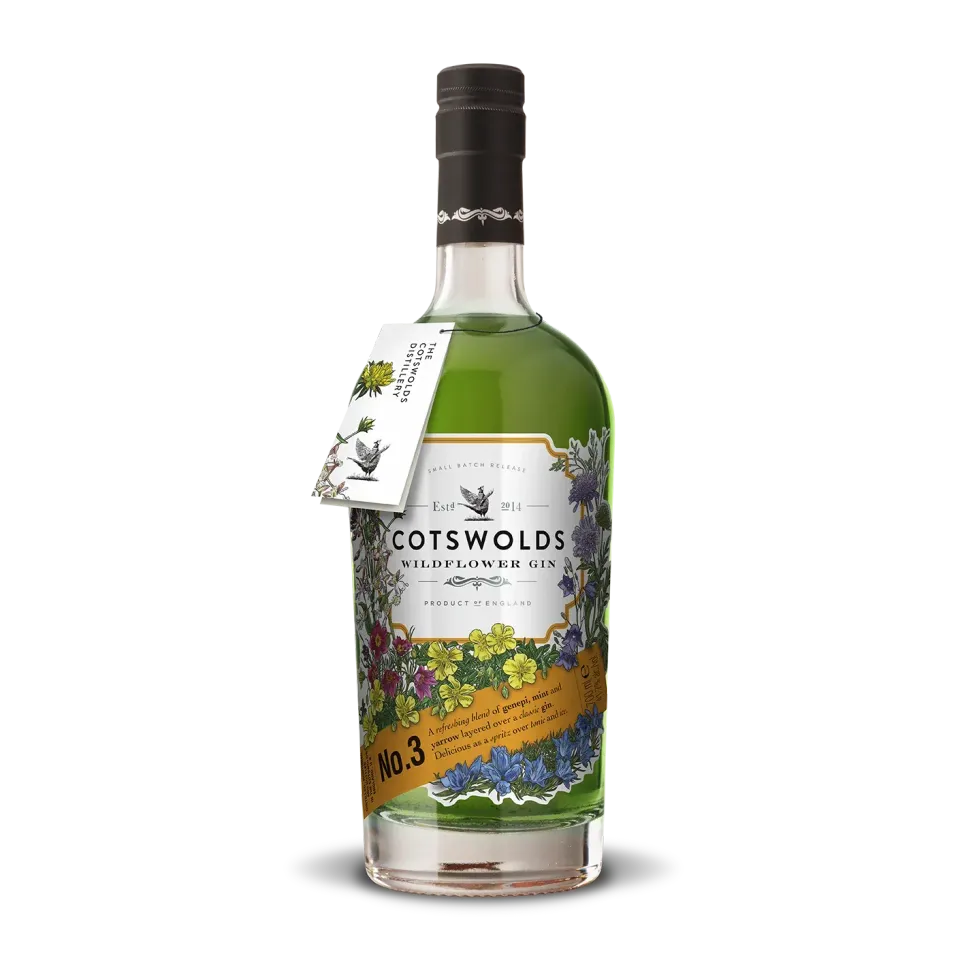 Cotswolds Wildflower No.3 gin citrus kruidig
