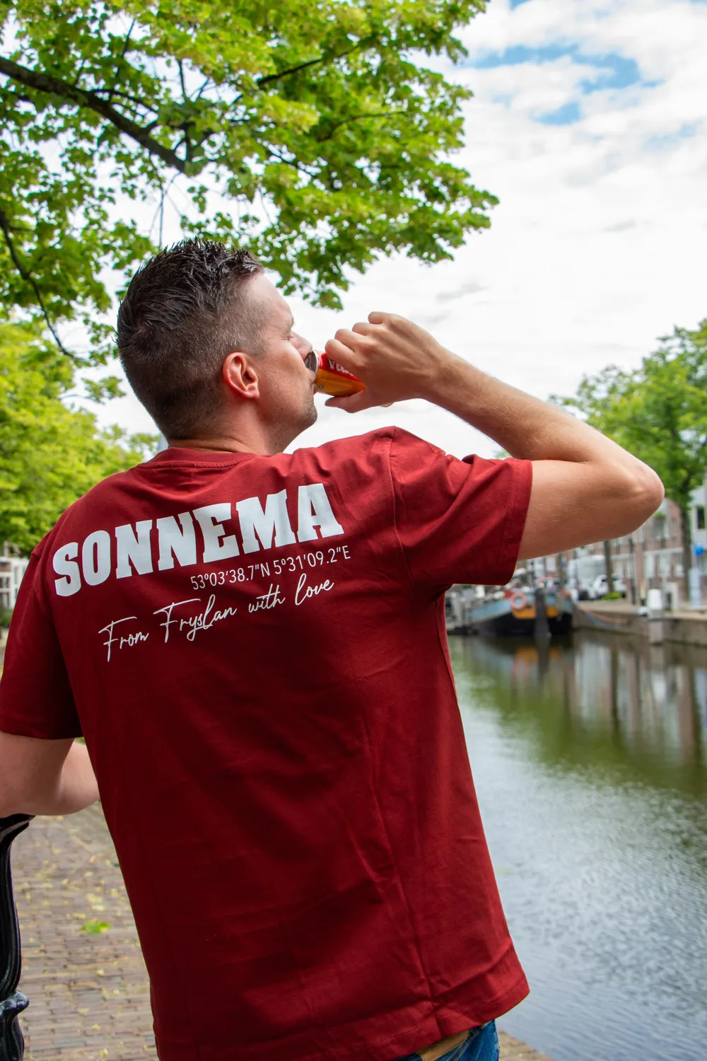 Sonnema Berenburg Essential Shirt donkerrood S-XXXL
