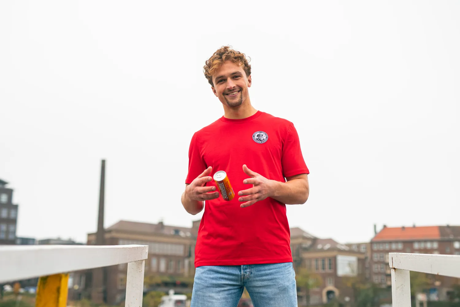 Sonnema Fedde’s Basic Rood T-shirt rood katoen