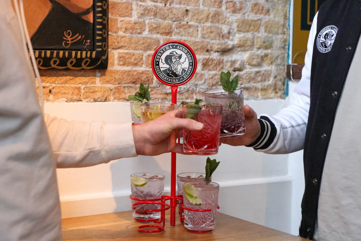 Sonnema Berenburg Cocktailtower voor 8 glazen