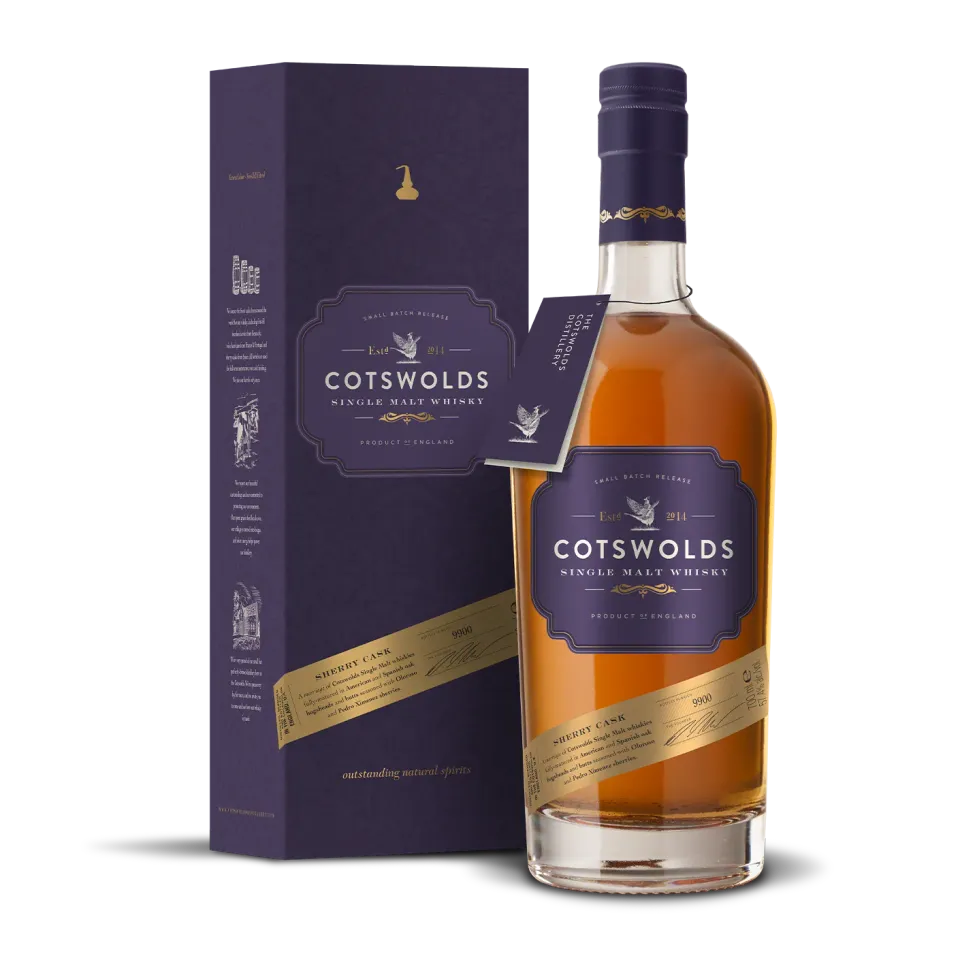 Cotswolds Sherry Cask whisky single malt sherryvat