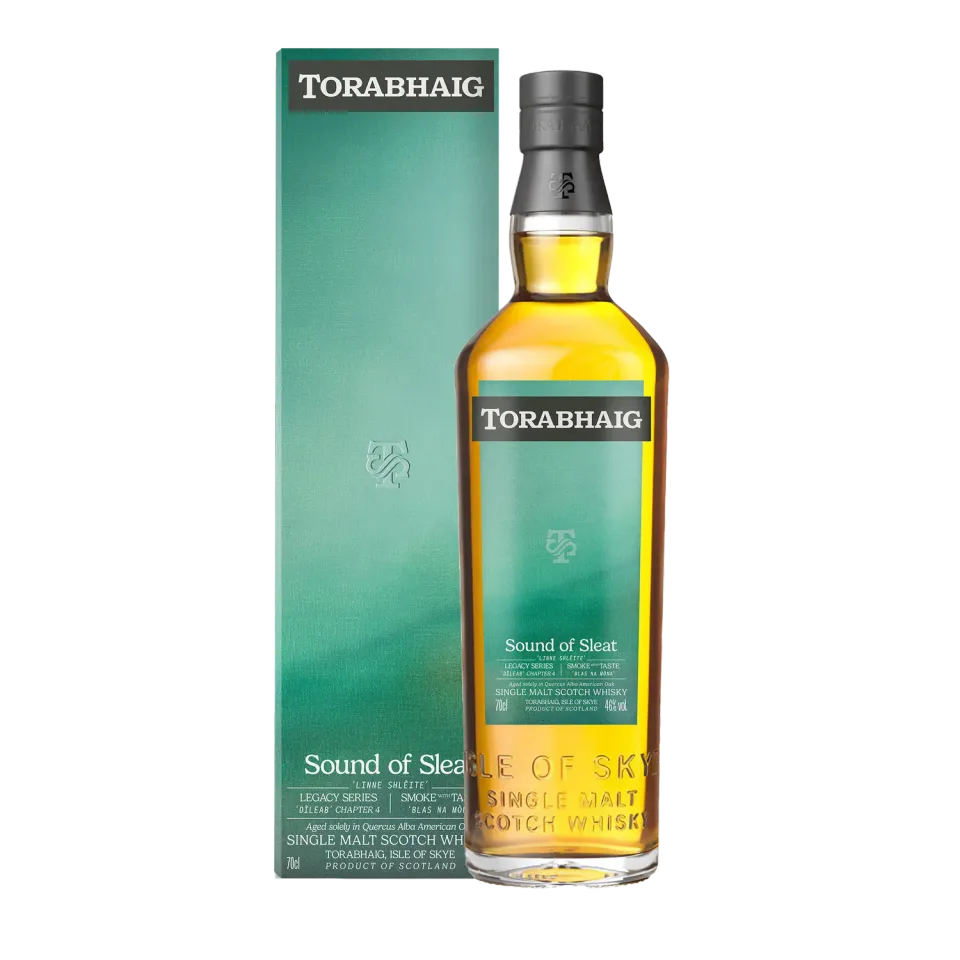 Torabhaig Legacy Sound of Sleat whisky sinaasappel