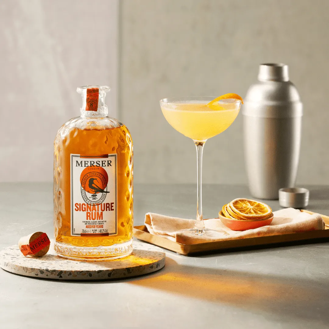 Merser Signature golden rum 8 jaar zacht