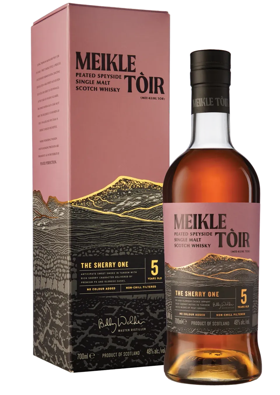 GlenAllachie Meikle Tòir Sherry One whisky 35 PPM sherry