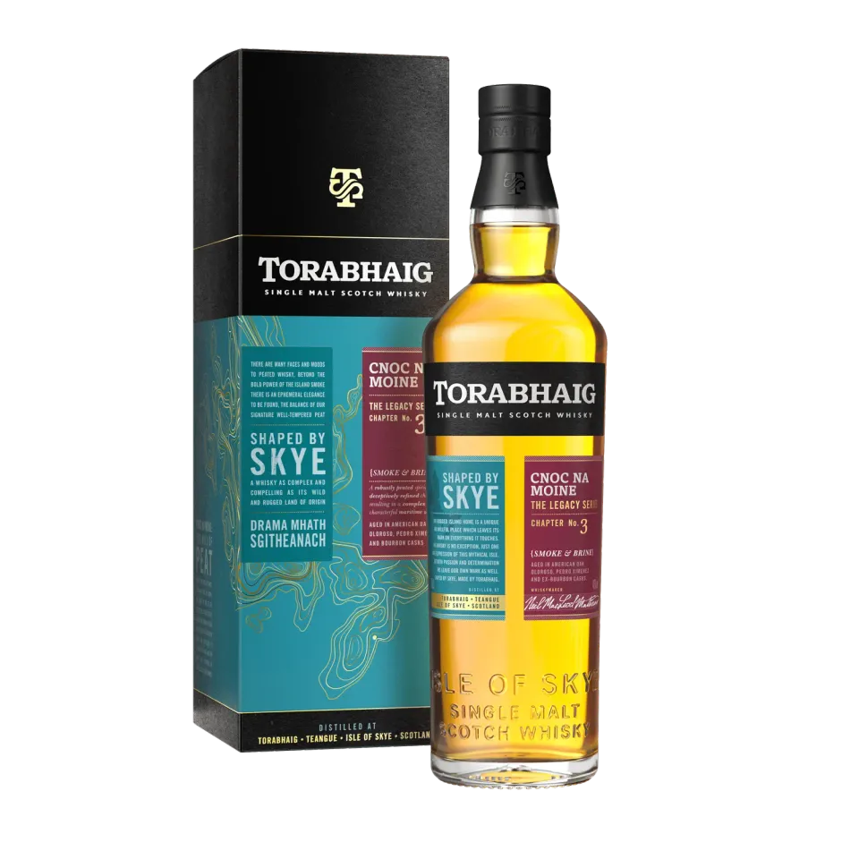 Torabhaig Legacy Series Ch.3 Cnoc Na Mòine whisky turfgerookt