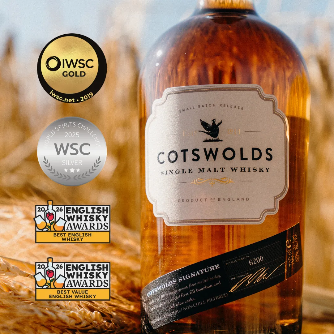 Cotswolds Signature single malt whisky 70cl STR-vat