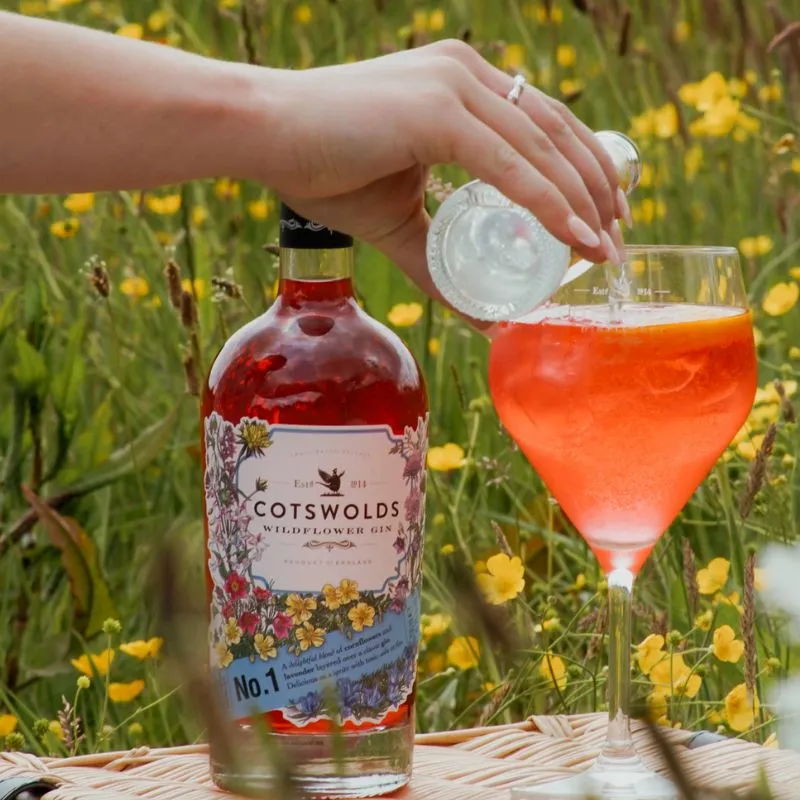 Cotswolds Wildflower No.1 gin bloemig sinaasappel