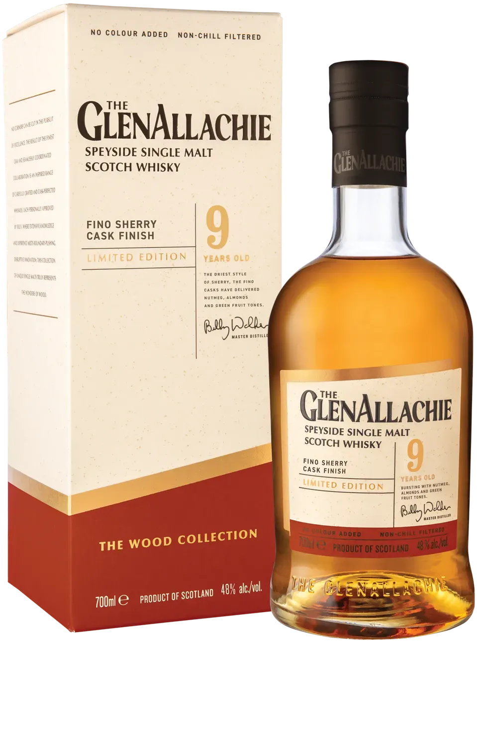 GlenAllachie 9 Year Fino Sherry Cask Finish single malt whisky