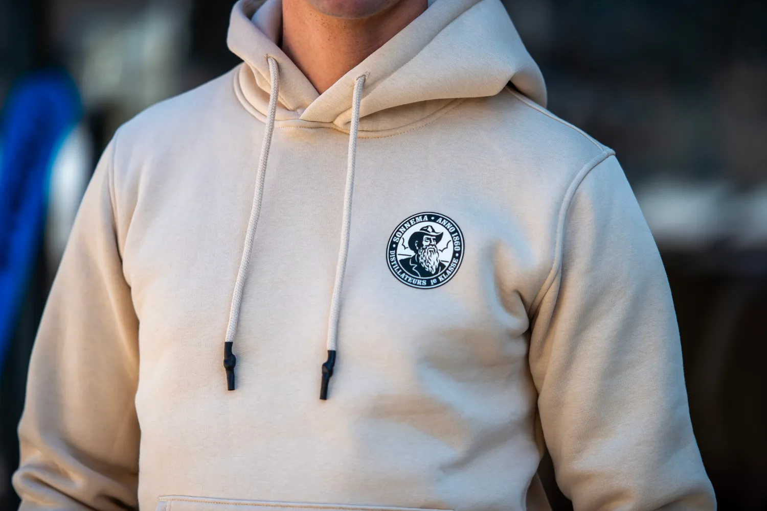Sonnema Berenburg Fedde’s Beige Hoodie Trui Katoen