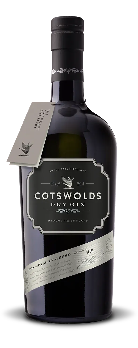 Cotswolds Dry Gin 9 botanicals citrus lavender