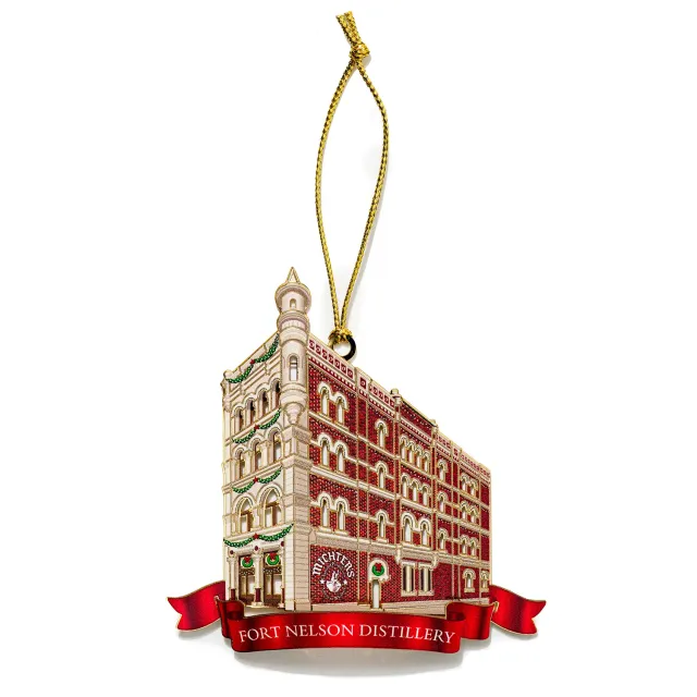 Michter's Fort Nelson Building ornament verguld